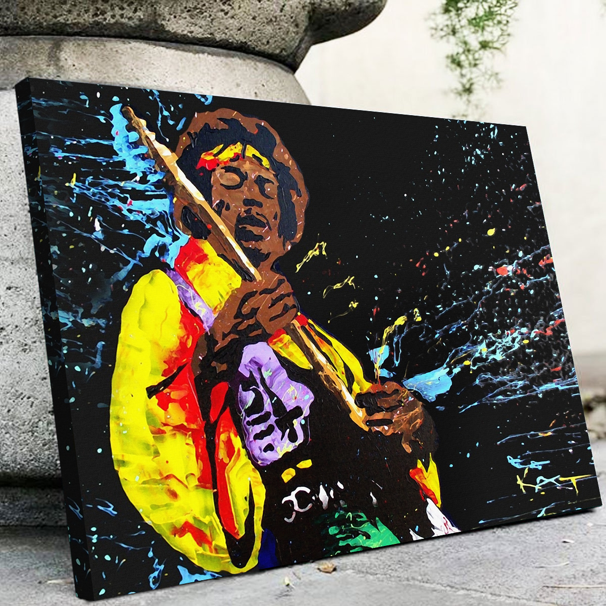 Stunning Hendrix Canvas Wall Art for Striking Home Decor