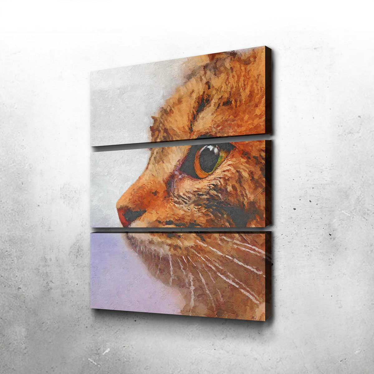 Stunning CAT 3 PAINTING Wall Art by Gab Fernando