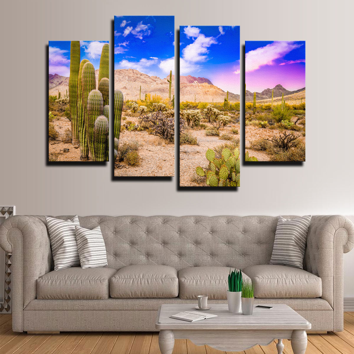 Gorgeous Arizona Desert Springtime Wall Art for Stunning Home Decor
