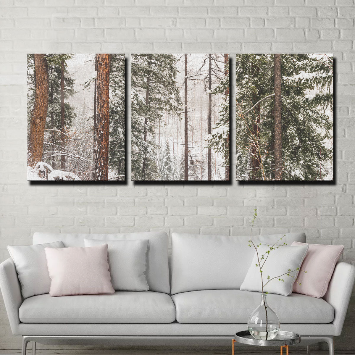 Stunning Snow in Lois Creek Wall Art by Mike Cotton