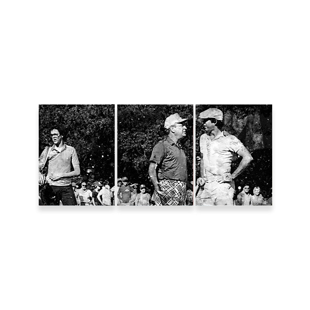 Al & Ty Caddyshack Stunning Grayscale Wall Art for Decor Enthusiasts