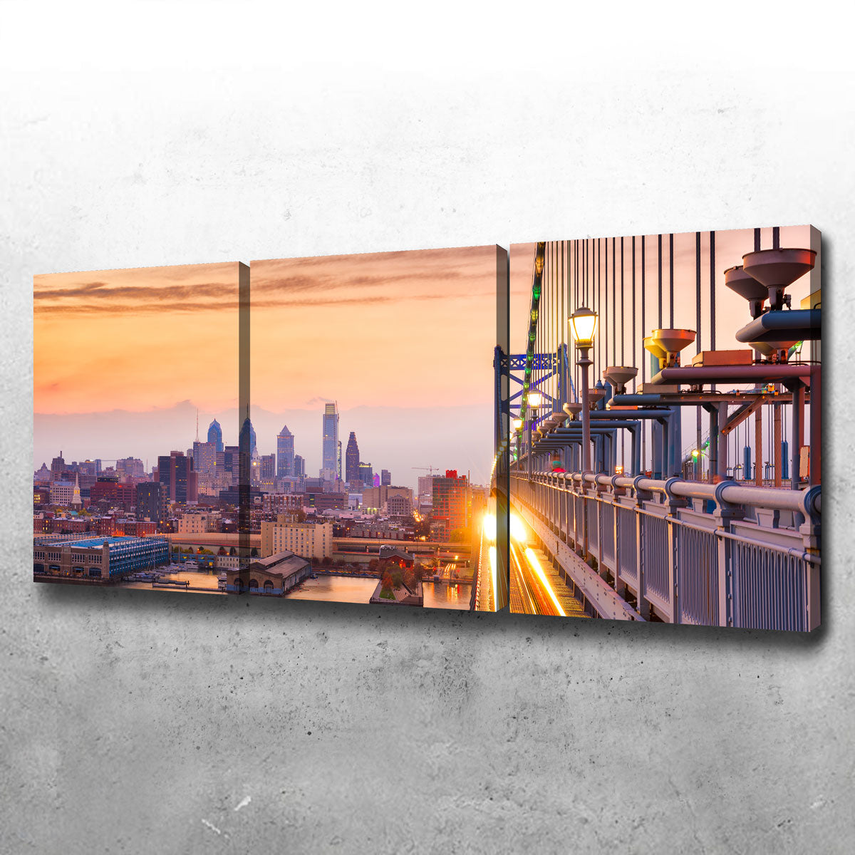 Exquisite Philadelphia Wall Art - Handmade with Sustainable Pine Wood