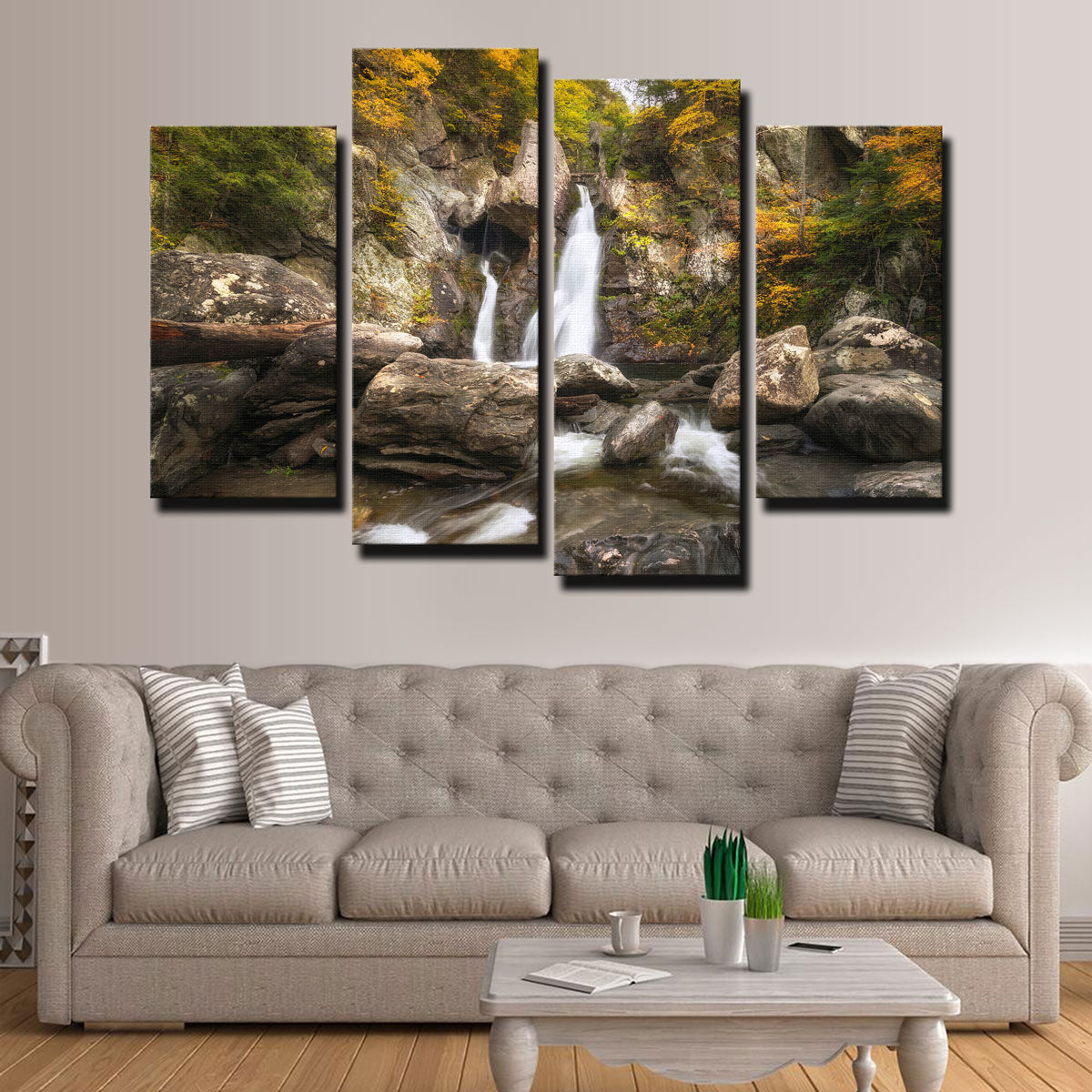 Autumn Treasure Wall Art - Exquisite Handmade Canvas Artwork by Shaun Mayer
