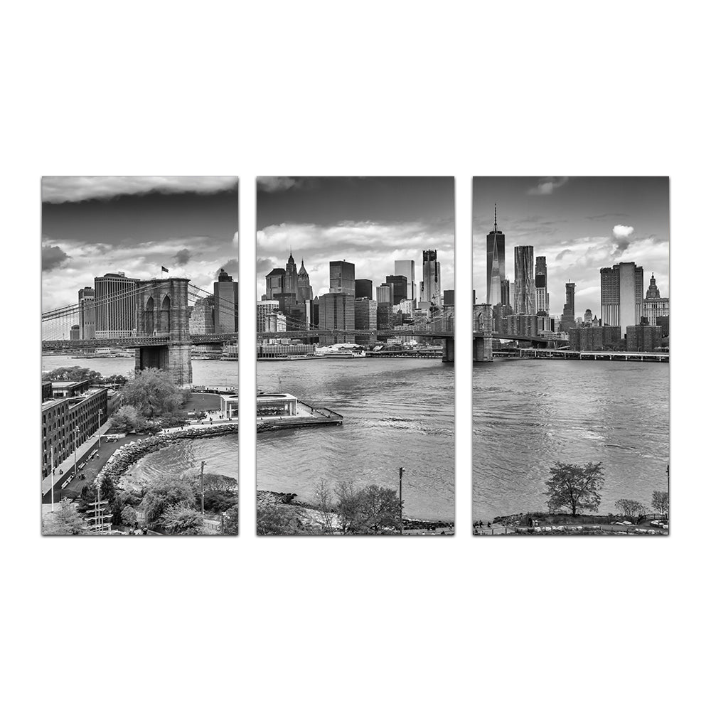 Stunning NYC View from Manhattan Bridge Wall Art by Melanie Viola