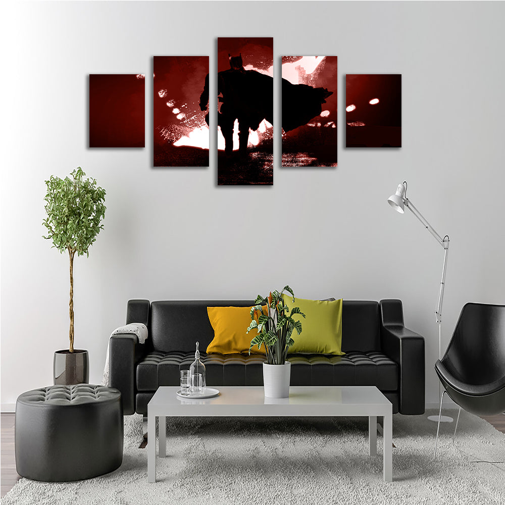 Bat Man's Vengeance - Stunning Wall Art by Andy Brackpool
