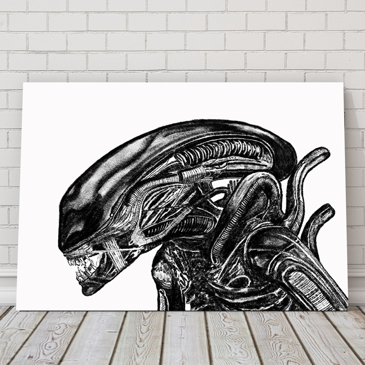 Stunning Alien Wall Art by JPS Darko Art