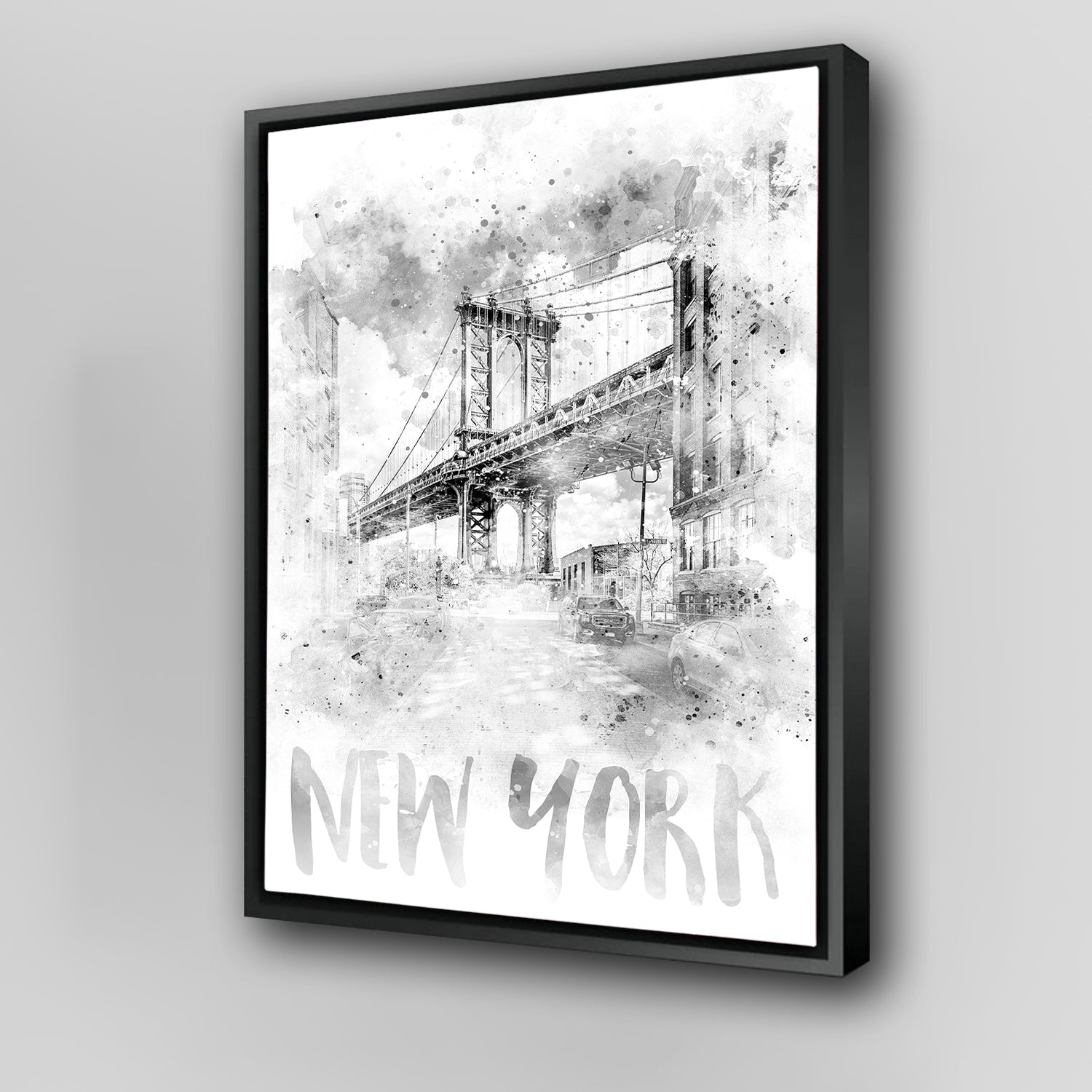 Stunning NYC Manhattan Bridge Wall Art by Melanie Viola