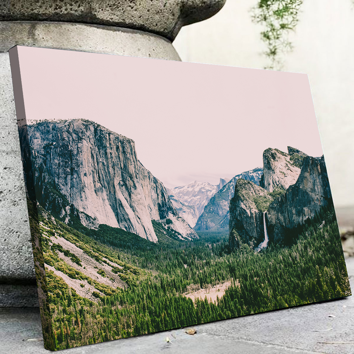 Stunning Pink Yosemite Wall Art by Kyle Sherry