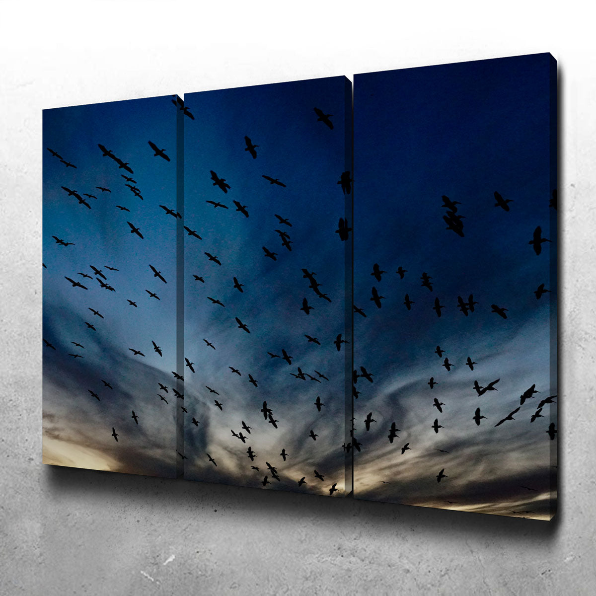 Stunning Pelican Migration Louisiana Wall Art by David Campbell