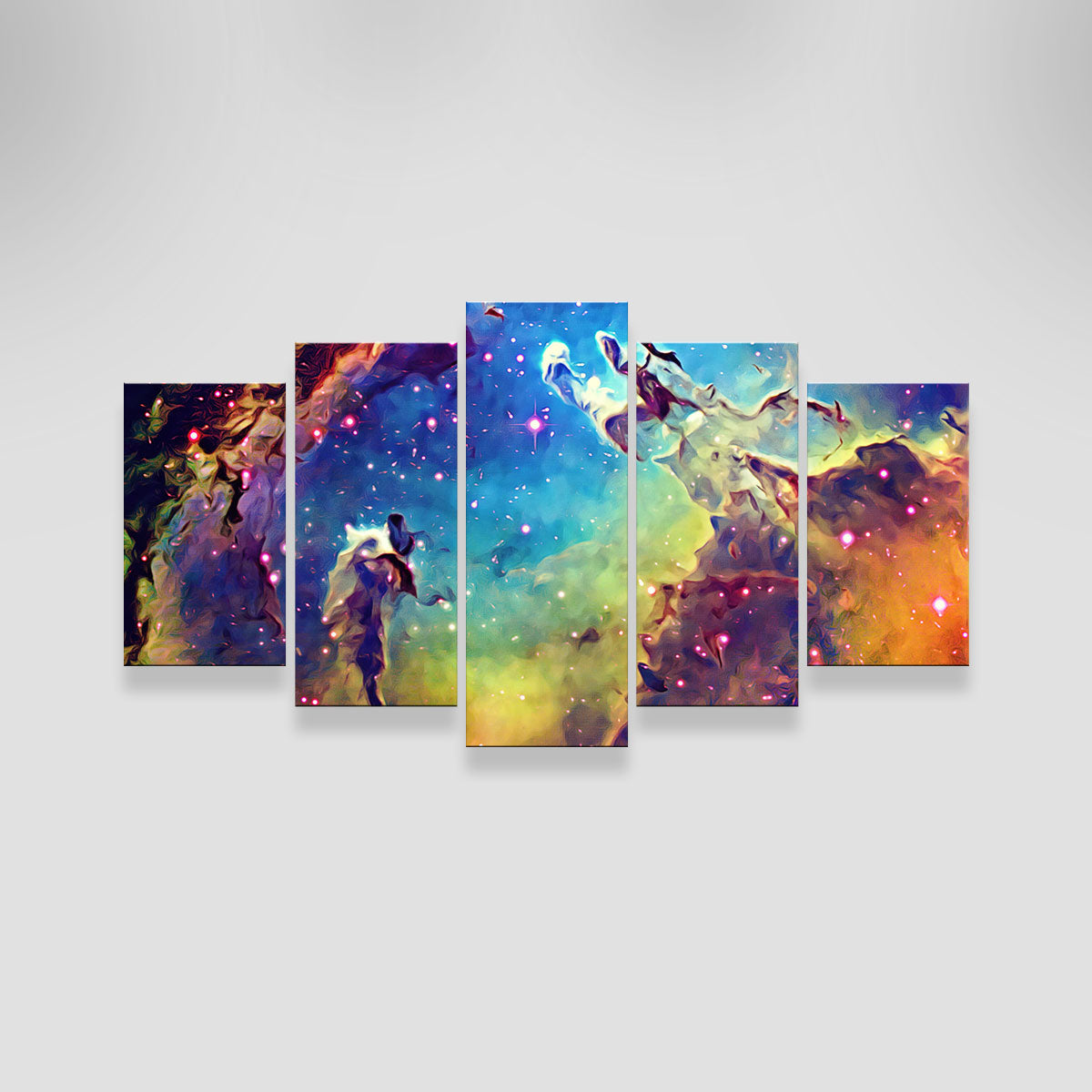 Stunning Pillars Of Creation Wall Art by Denise Dundon