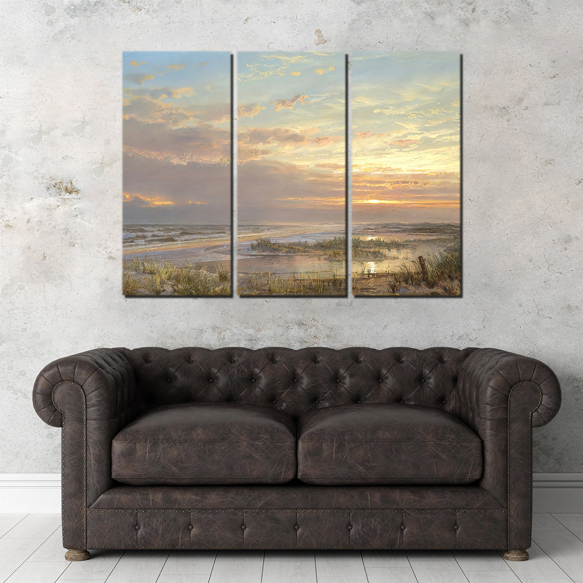 Stunning High Tide Wall Art by Denise Dundon