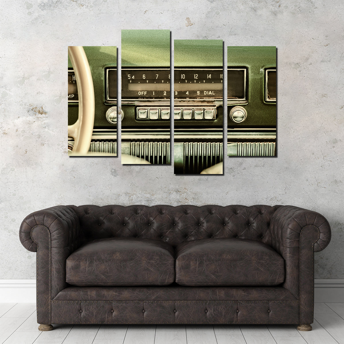 Vintage Old Car Radio with Premium Features