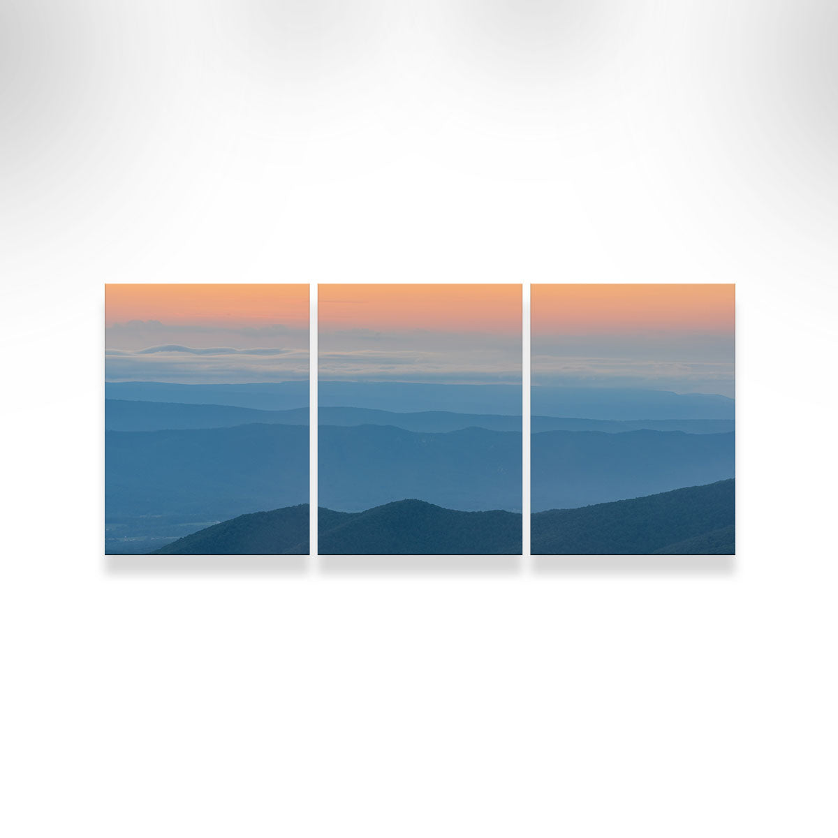 Stunning Shenandoah Sunset Wall Art by Dennis Maida