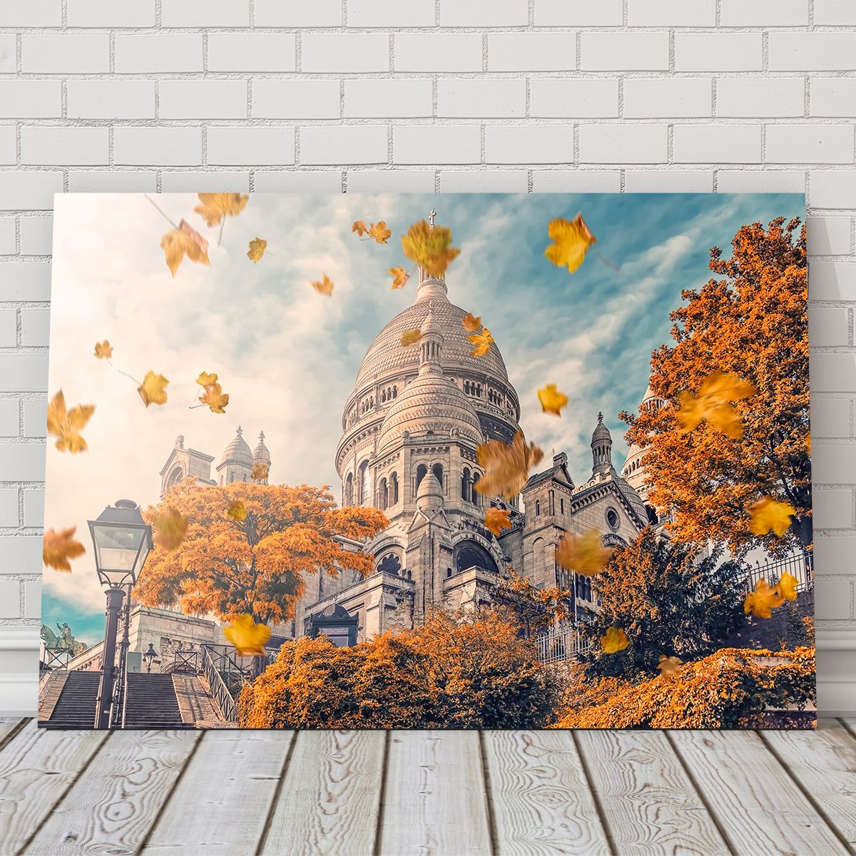 Autumn In Montmartre Stunning Wall Art - Ideal Decor Piece