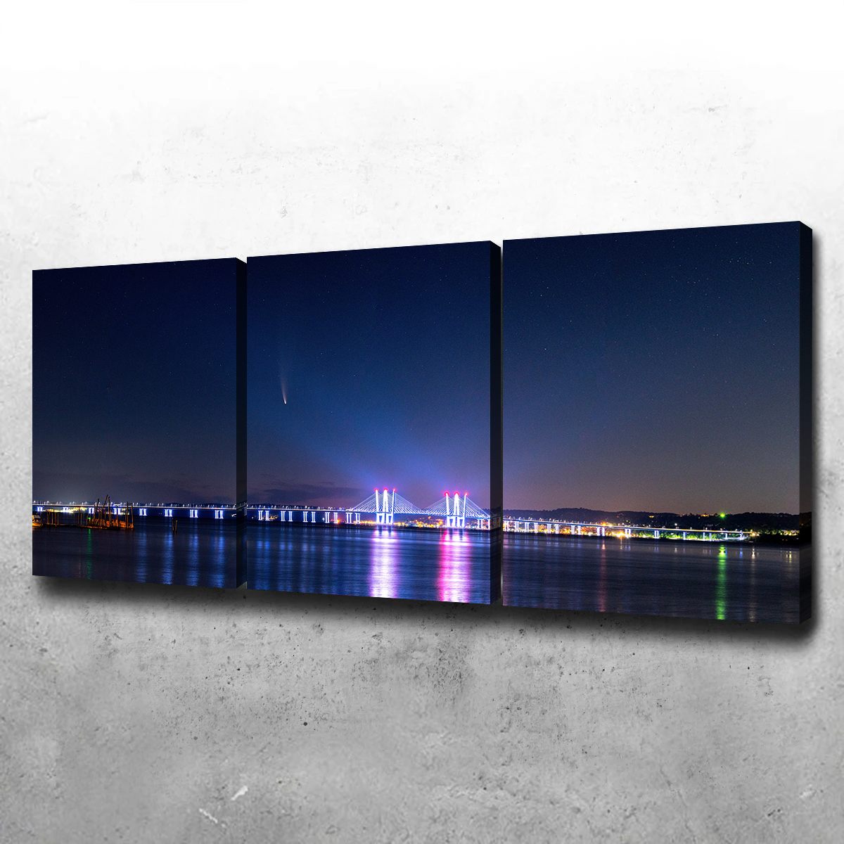 Stunning Neowise Panoramic Wall Art by Dennis Maida