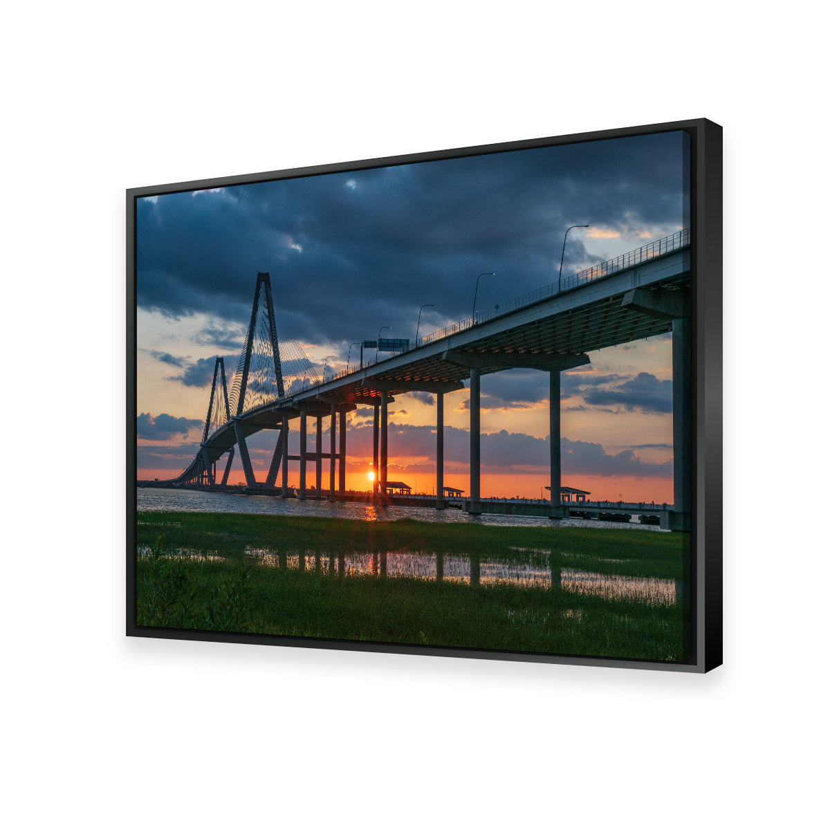 Stunning Arthur Ravenel Jr. Bridge Wall Art by Barry Pack