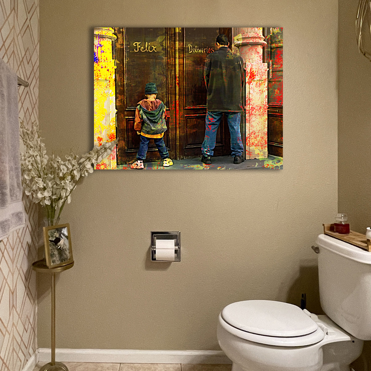 Big Daddy - Premium Kiln - Dried Pine Wood Framed Canvas Prints