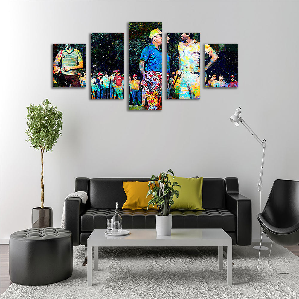 Al & Ty - Stunning Caddyshack Wall Art for Home Decor