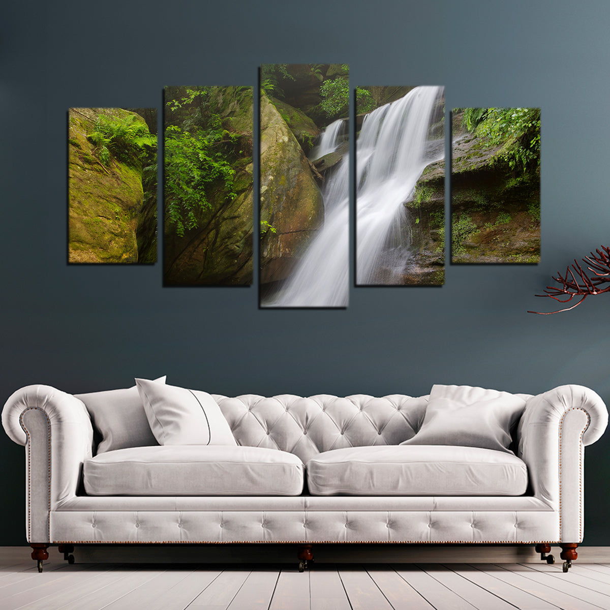 Stunning Hidden Falls in Hocking Hills Wall Art for Your Home Decor