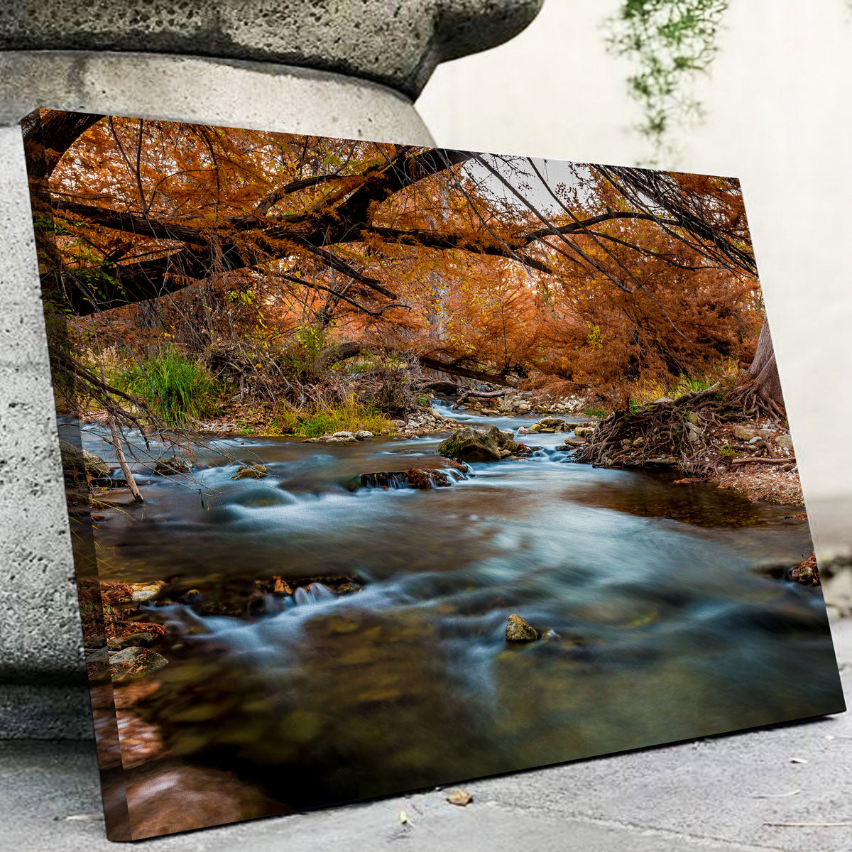Exquisite Silky Guadalupe River Wall Art - Perfect Decor for Your Space