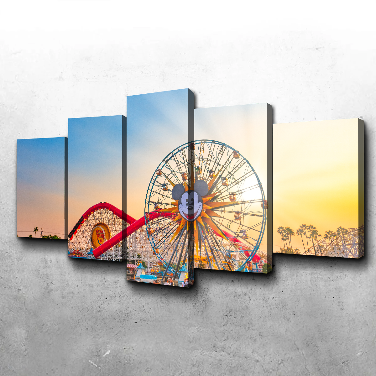 Stunning California Adventure Sunset Wall Art for Your Home Decor