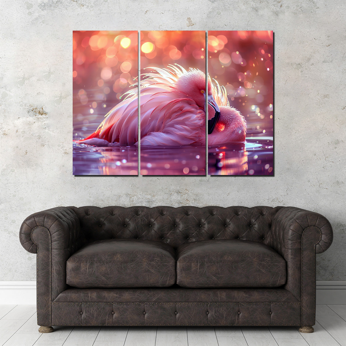 Gorgeous Pink Flamingo Art Print