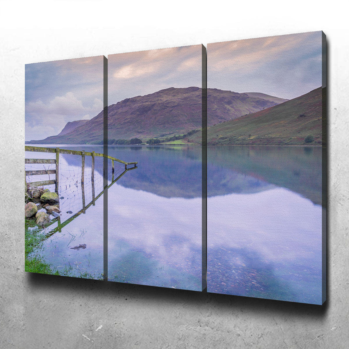 Stunning Mirrored Fence Wall Art by Mike Cotton