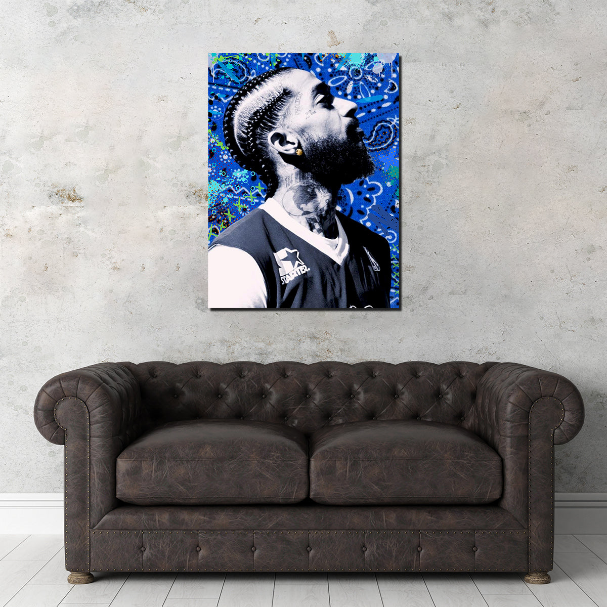 Stunning Nipsey Blue Final Wall Art for Your Home Decor
