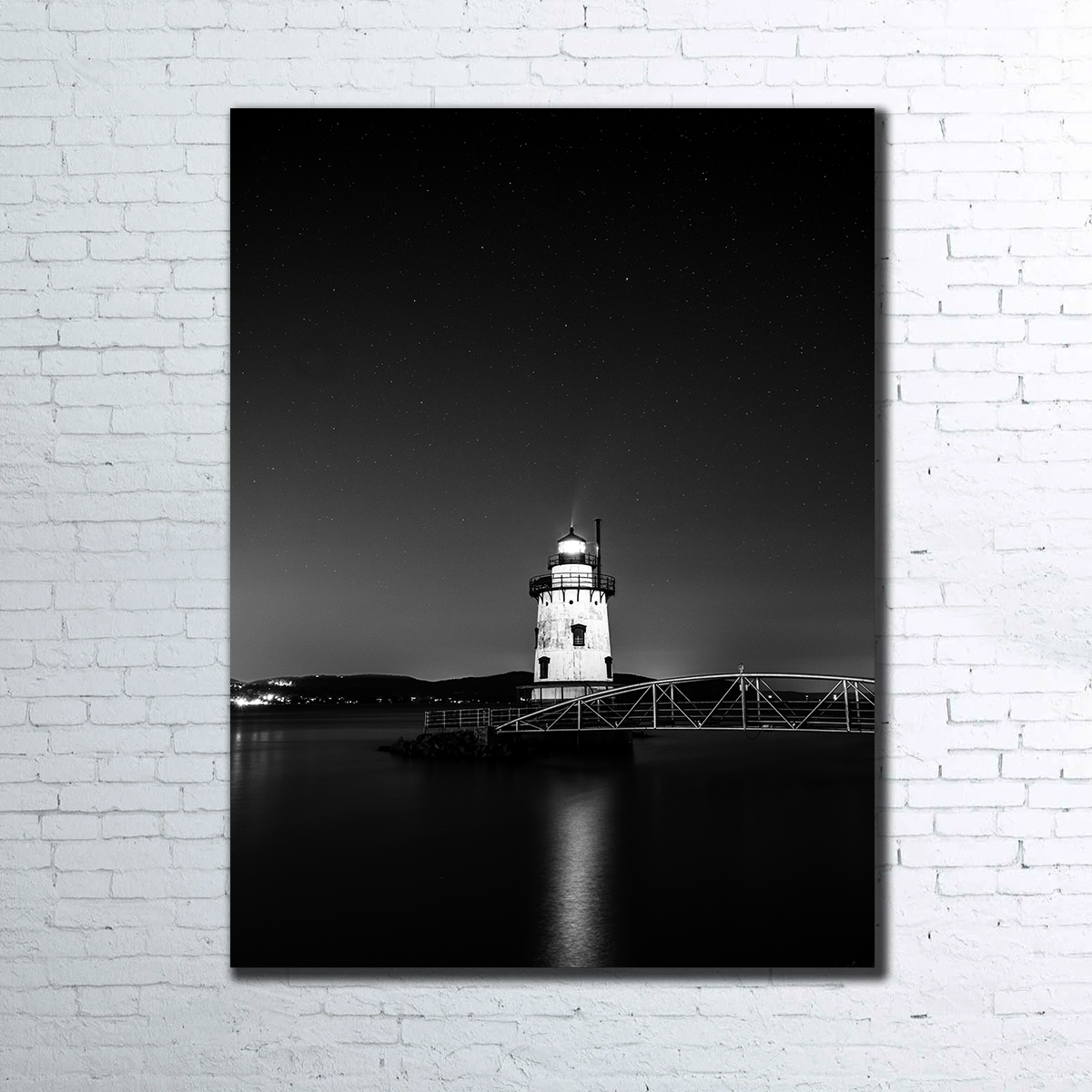 Stunning Beacon in the Stars Wall Art by Dennis Maida