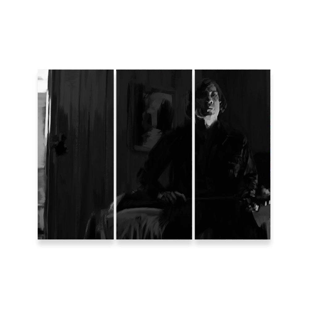 Stunning Anton Chigurh Wall Art by Andy Brackpool