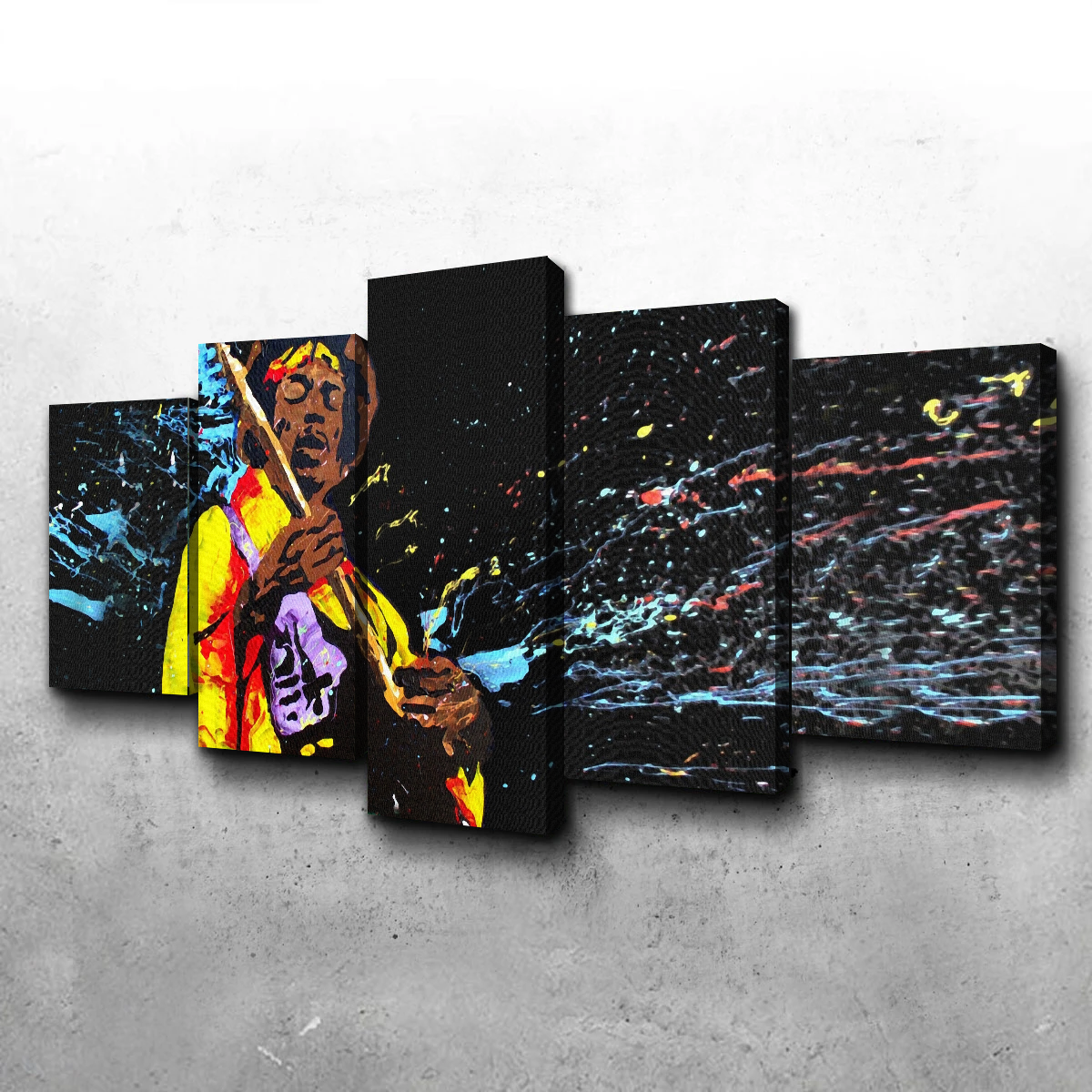 Stunning Hendrix Canvas Wall Art for Striking Home Decor