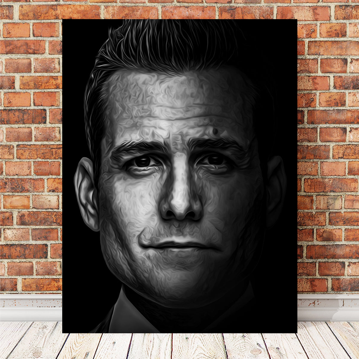 Exquisite Portrait Suits Wall Art by George Sorin
