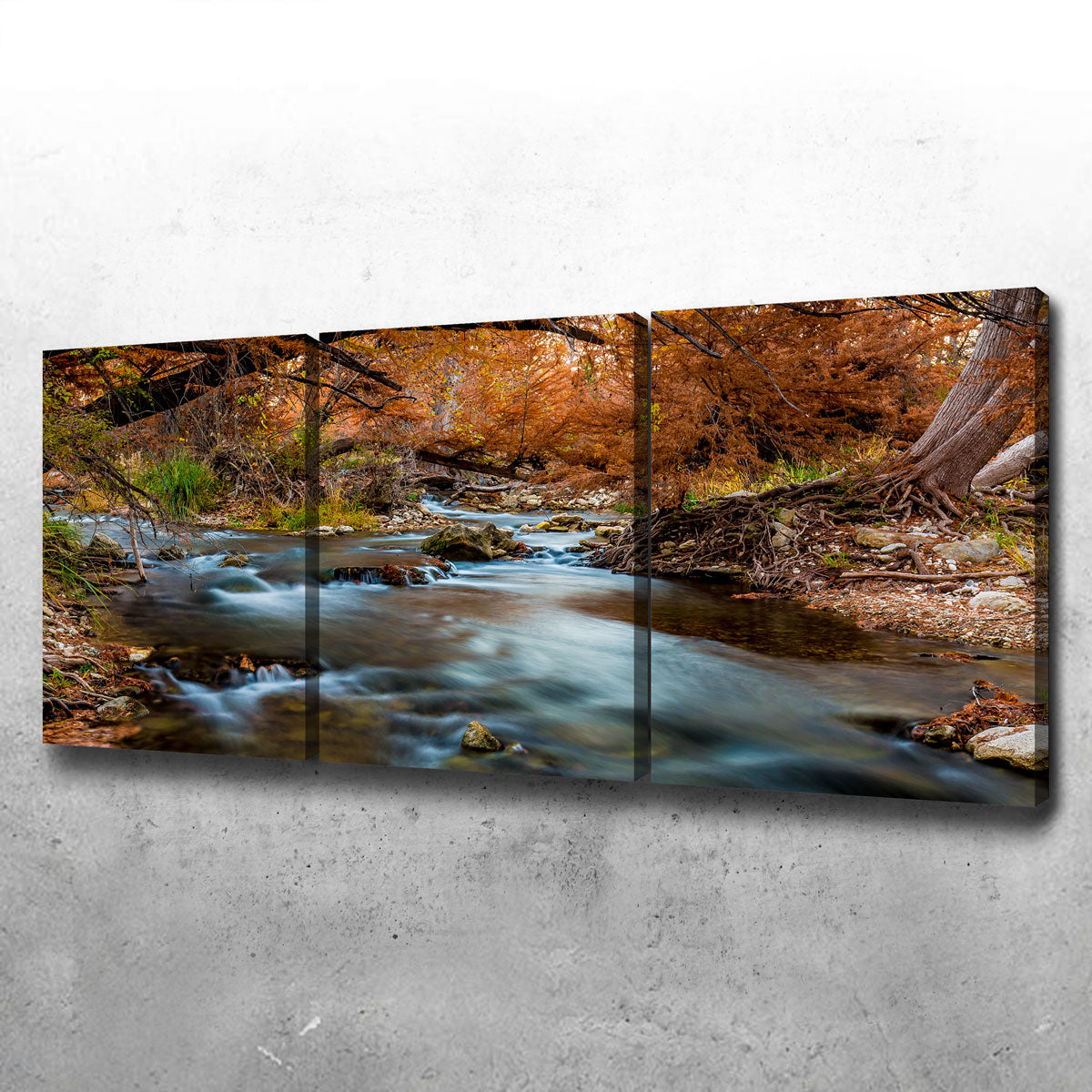 Exquisite Silky Guadalupe River Wall Art - Perfect Decor for Your Space