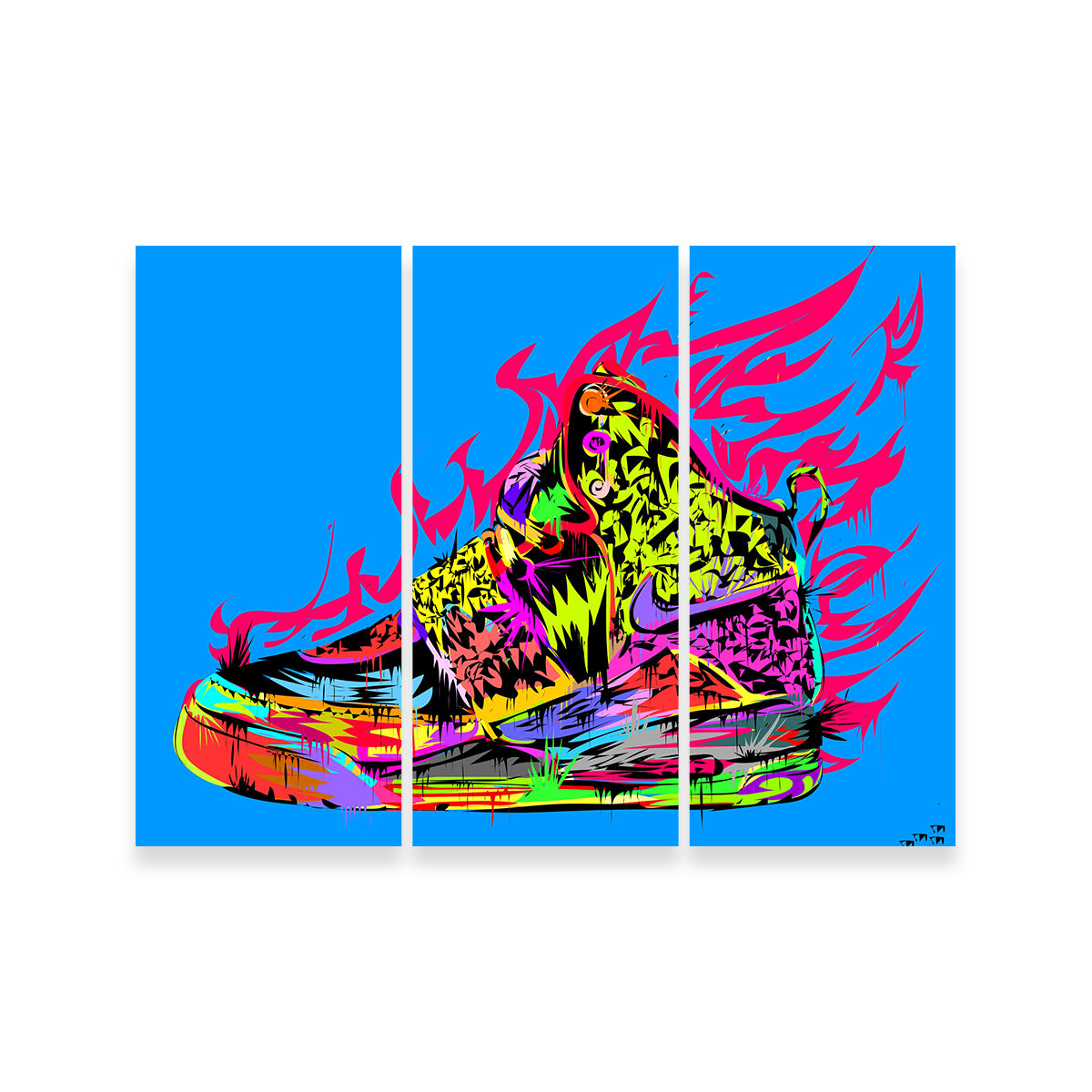 Stylish Air Yeezy Inspired Wall Art for Your Home Decor
