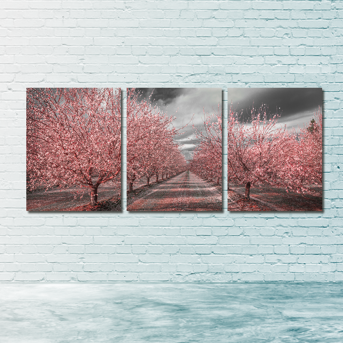 Stunning California Pink Blossoms Wall Art for Your Home Decor