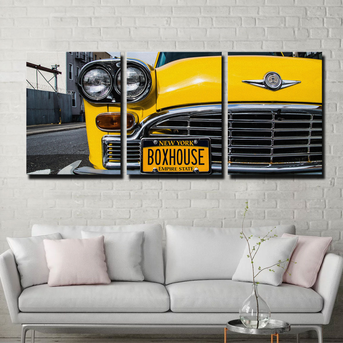 Stunning NY Cab Wall Art by Dennis Maida