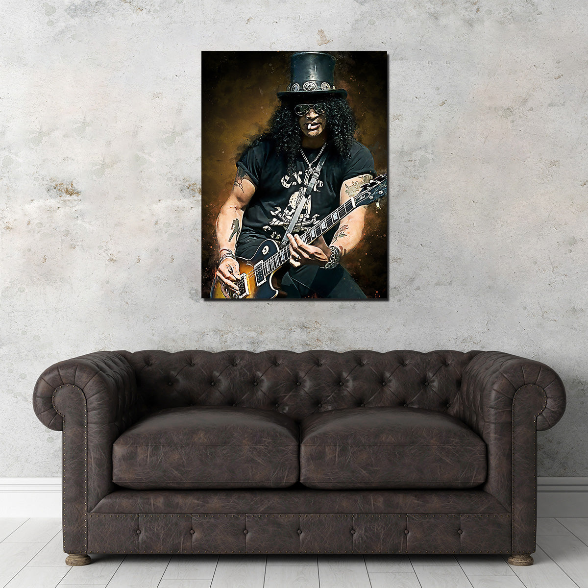 Stunning Slash Paint - Handmade Artistic Canvas Prints