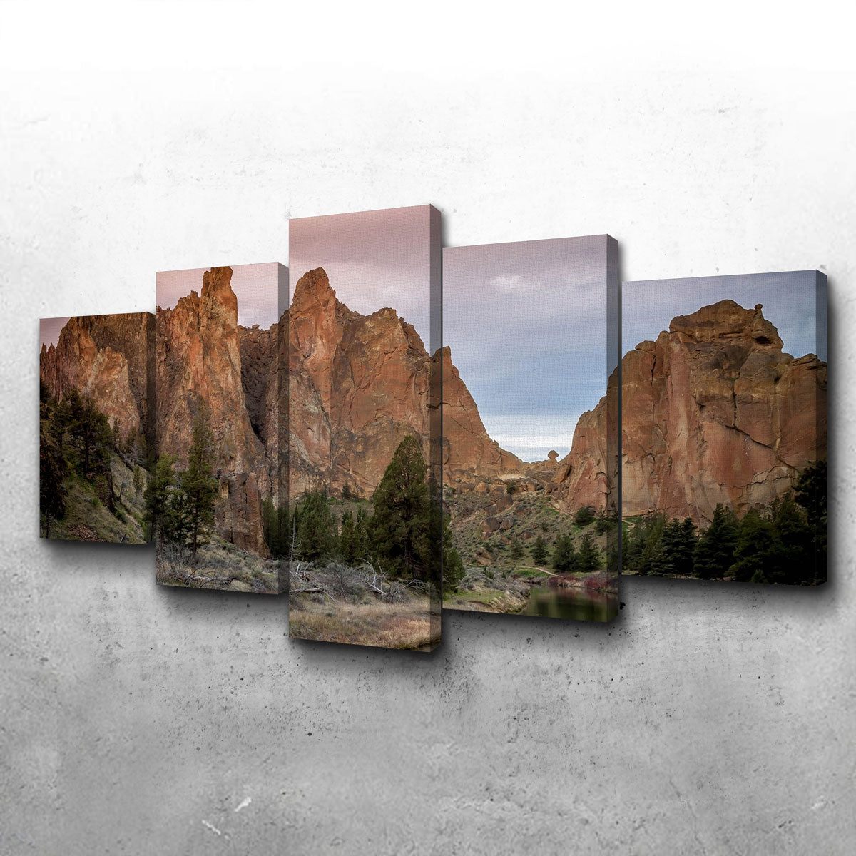 Stunning Smith Rock State Park Wall Art - Museum Quality Canvas Prints