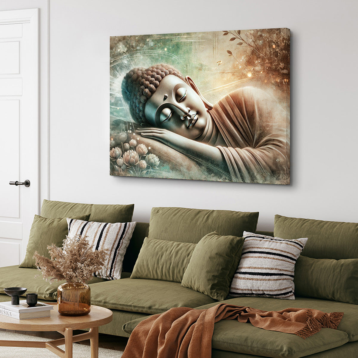 Exquisite Sleeping Buddha Wall Art for Your Home