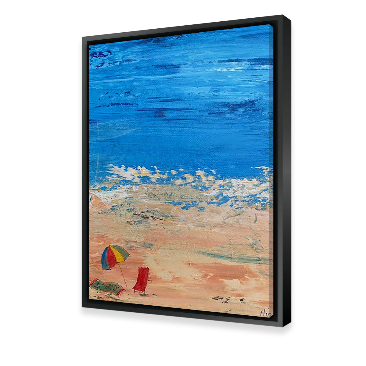 Stunning Beach Day 2 Wall Art by Peggy Hinaekian