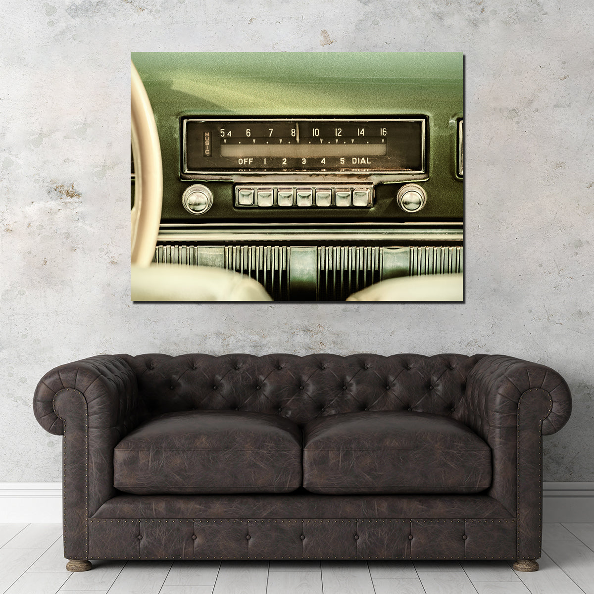 Vintage Old Car Radio with Premium Features