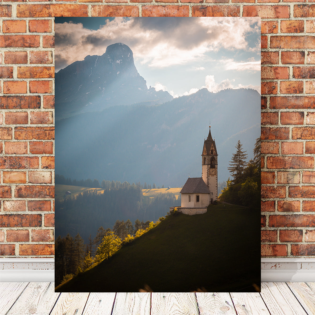 Enchanting Alta Badia Wall Art by Enzo Romano