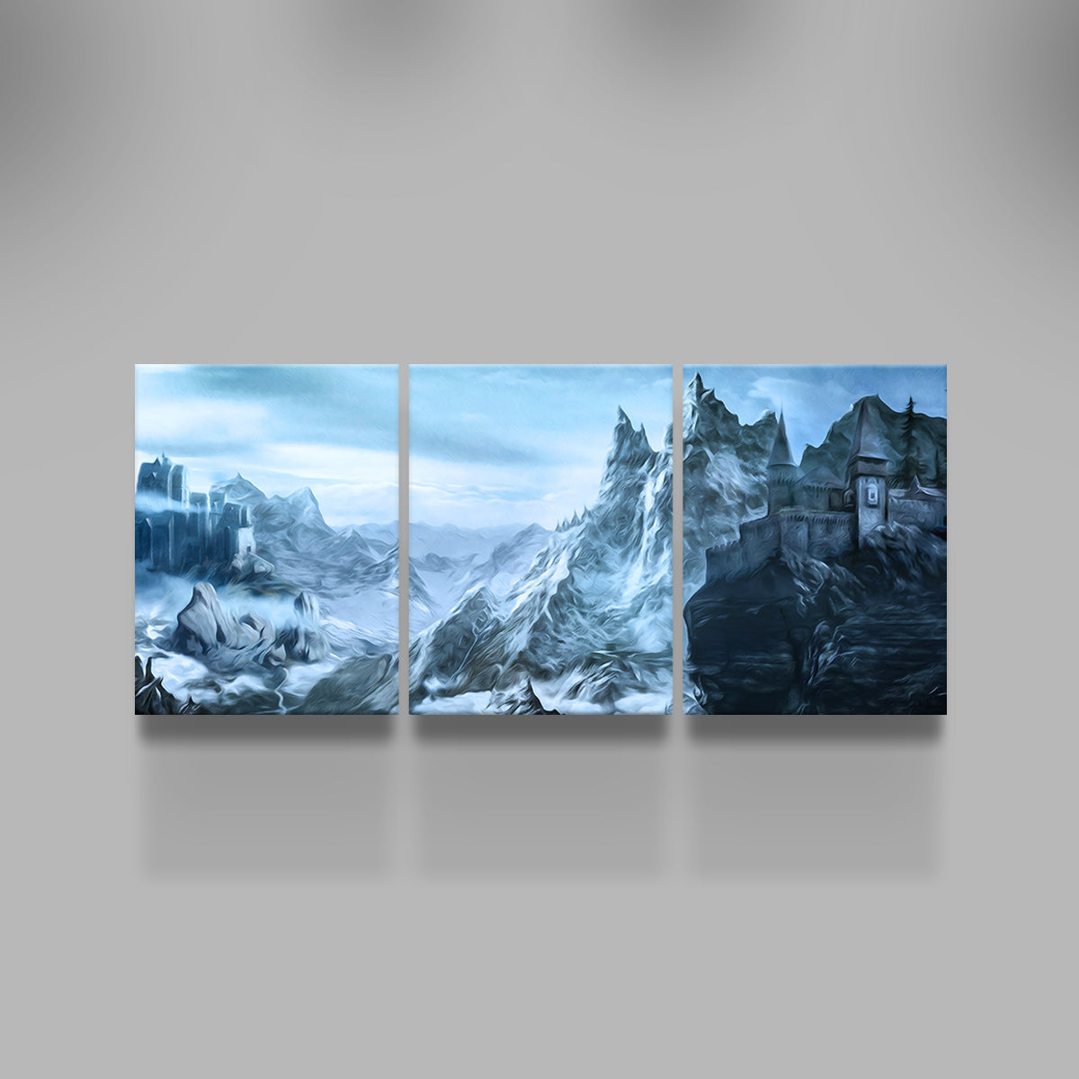 Stunning Castle Ridge Wall Art by George Sorin