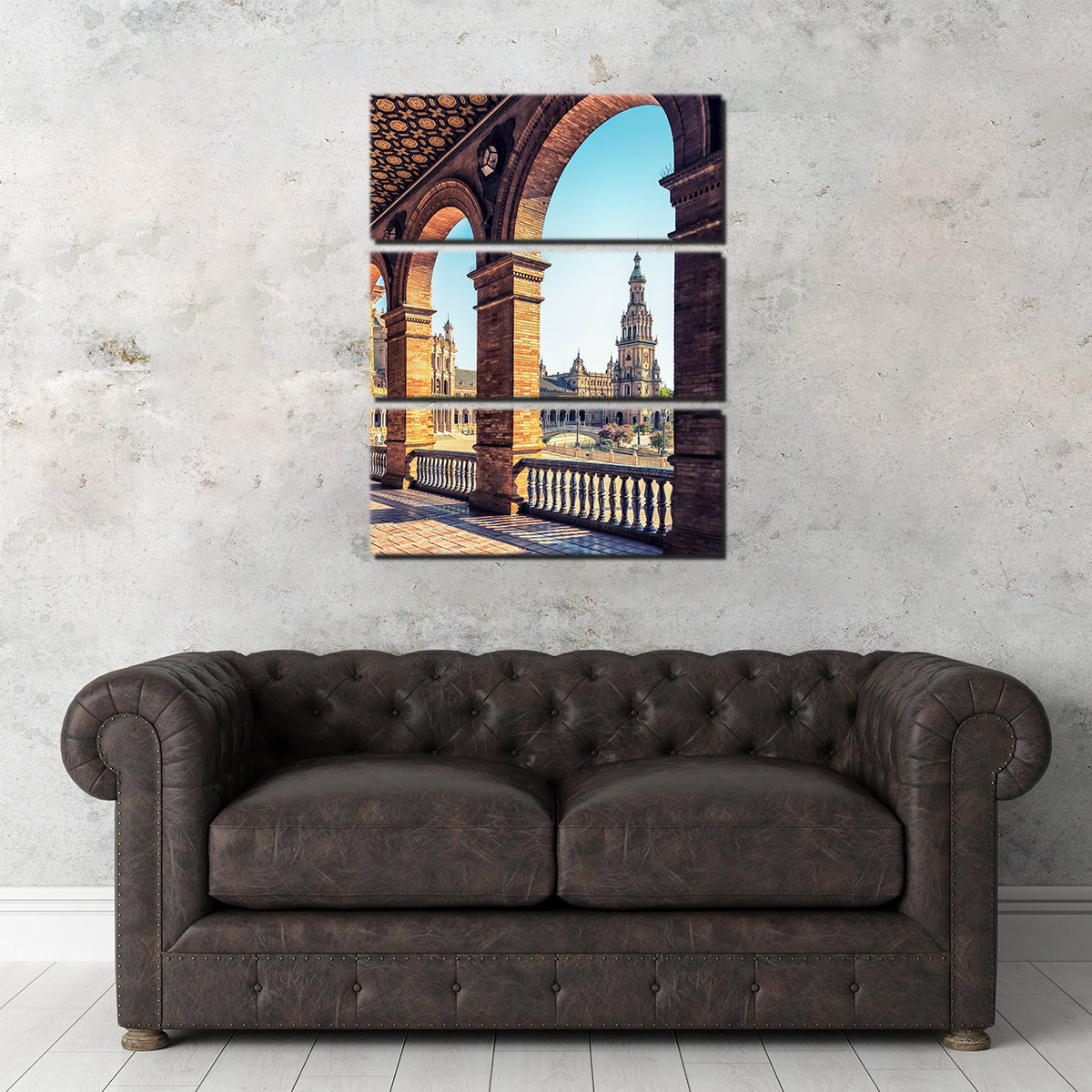 Exquisite Seville City Wall Art by Manjik Pictures