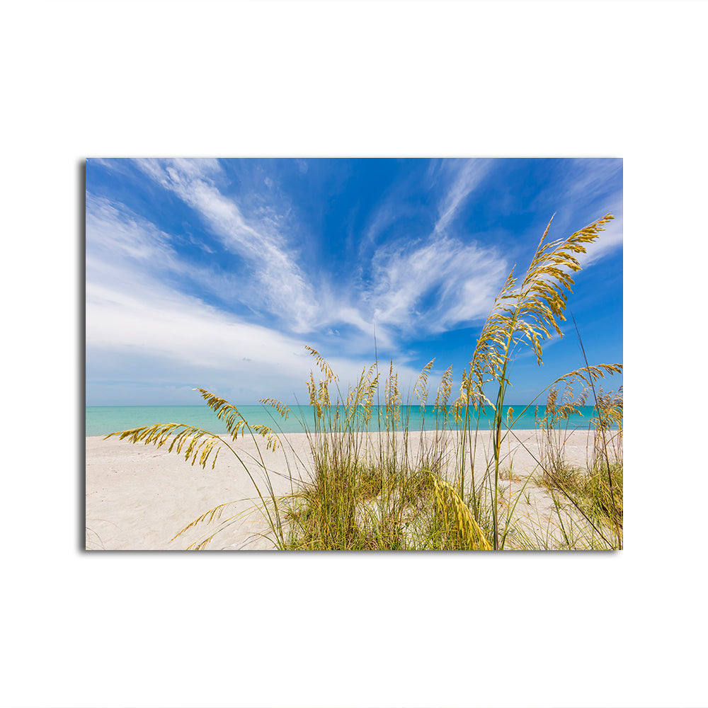 Stunning Heavenly Calmness on the Beach Wall Art for a Relaxing Ambiance
