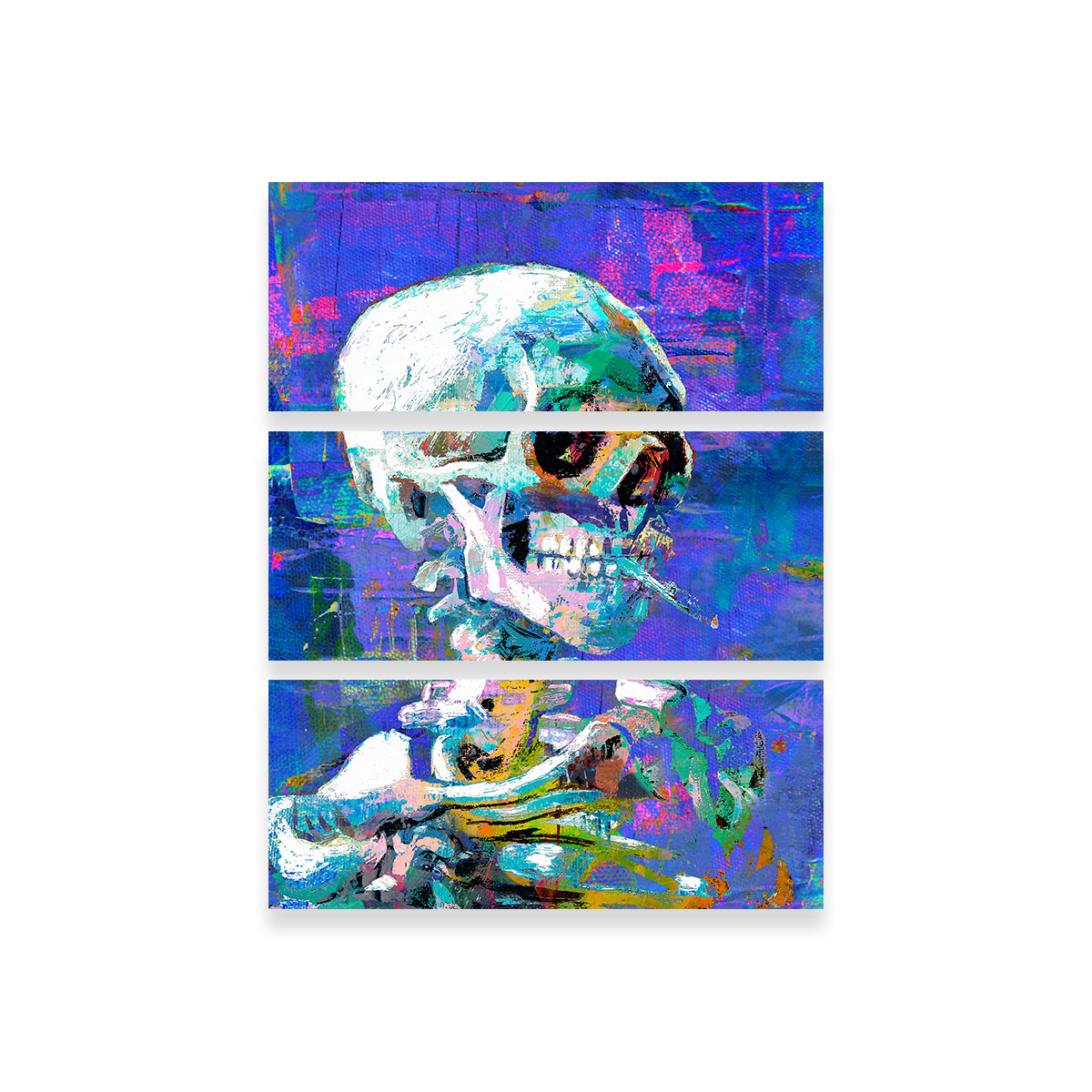 Exquisite Skull 2 Wall Art by Stephen Chambers