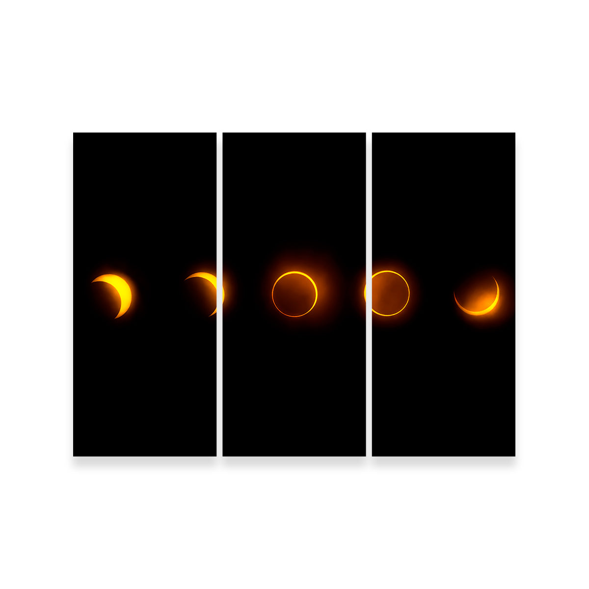Stunning Annular Solar Eclipse - Brazil 2023 Wall Art by Sofia Leite Fonseca