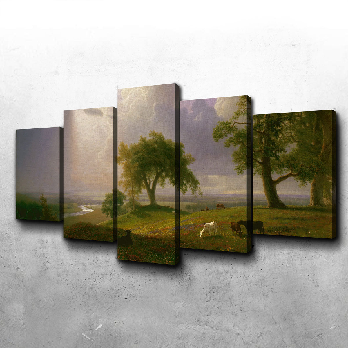 Stunning California Spring Wall Art by Albert Bierstadt