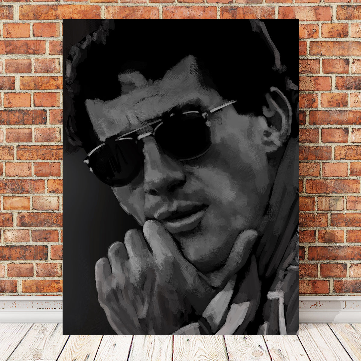 Stunning Senna Wall Art by Andy Brackpool