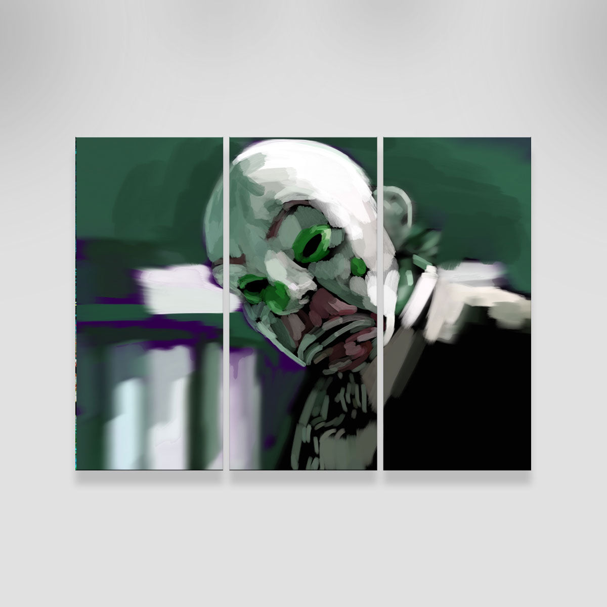 Stunning Bank Robber Clown Wall Art by Andy Brackpool